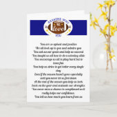 10 redenen waarom we houden van football Fan Sport Kaart (Gele Bloem)