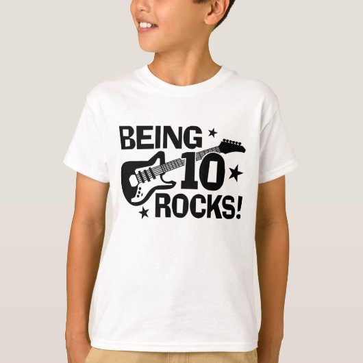 10 Rocks T-shirt (Voorkant)