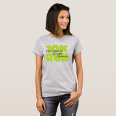 10 Run Spring Green T-shirt (Voorkant volledig)