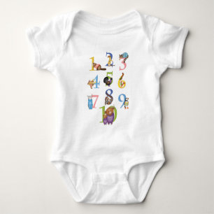 10 Schotse dieren baby bodysuit