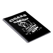 10.Sigaren zijn mijn therapie Notitieboek (Rechterzijde)