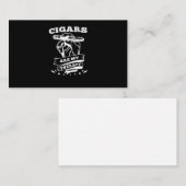 10.Sigaren zijn mijn therapie Visitekaartje (Voorkant / Achterkant)