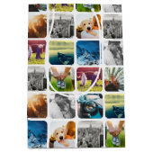 10 Sjabloon vierkant afgeronde witte Lijst van het Medium Cadeauzakje (Voorkant)