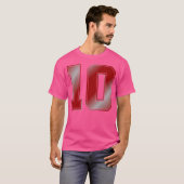 10 Sportnummer T-shirt (Voorkant volledig)