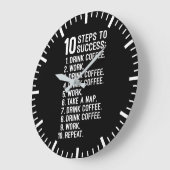 10 stappen naar succes - Koffie, werk, herhaal gra Grote Klok (Hoek)
