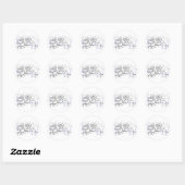 10-stukdrumkit: markeringstekening: ronde sticker (Vel)