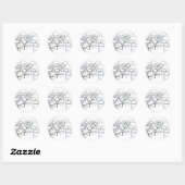 10-stukdrumkit: markeringstekening: ronde sticker (Vel)