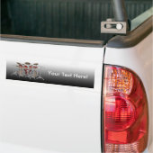 10-stuks trommelkit: Rood: Bumpersticker (Op Truck)