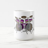 10-stuks trommelkit: Violet verloop: KoffieMok (Center)