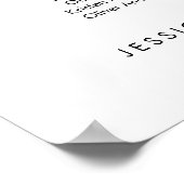 10 Tafels Bestemmingen Wereldkaart Zitkaarten Poster (Hoek)