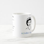 10 tekens die je op de verpleegschool hebt koffiemok (Voorkant rechts)