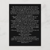 10 TEN - BEVELINGEN BRIEFKAART (Voorkant)