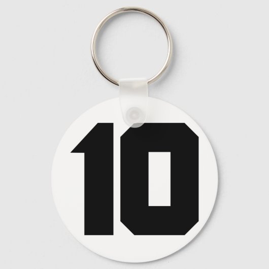 10 tientallen sleutelhanger (Voorkant)