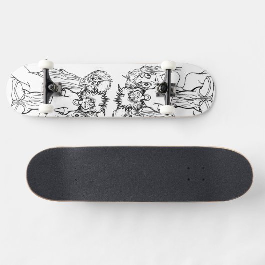 10 tot 2 persoonlijk skateboard (Horizontaal)