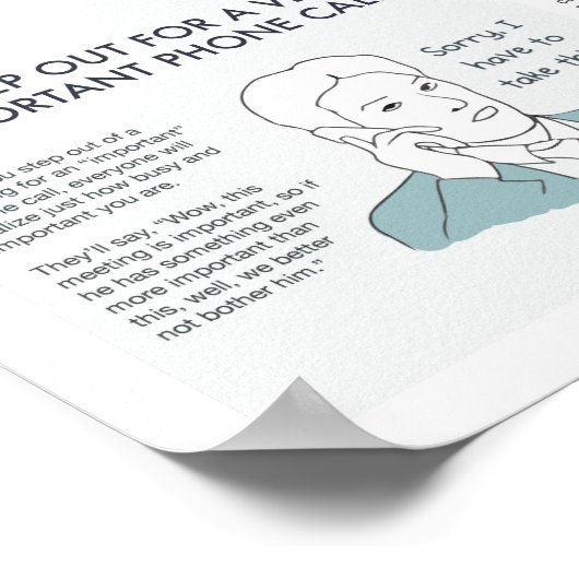 10 Tricks om Slim in het Poster van Vergaderingen  (Hoek)