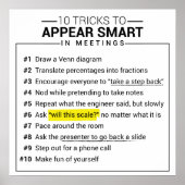 10 Tricks om Slim tijdens het Poster van Vergaderi (Voorkant)