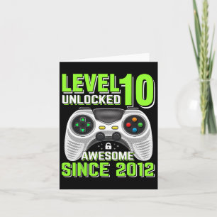 10 Unlocked Geweldige 2012 Videospel 10e Verjaarda Kaart
