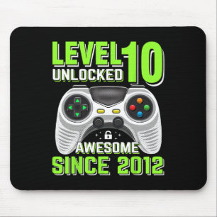 10 Unlocked Geweldige 2012 Videospel 10e Verjaarda Muismat