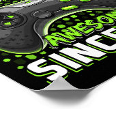 10 Unlocked Geweldige 2012 Videospel 10e Verjaarda Poster (Hoek)