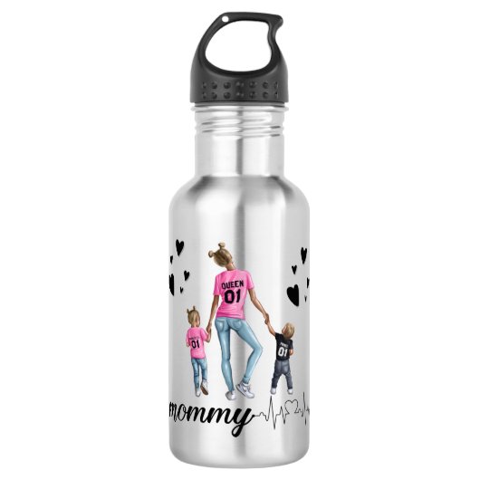 10.verjaardagsgeschenk voor moeder, moederdag cade waterfles  (Voorkant)