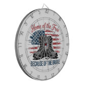 #10 Veteranen Dartbord (Voorkant Links)