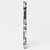 10 vierkant Sjabloon Rond Wit Lijst van het Net va iPhone Hoesje (Linkerkant)