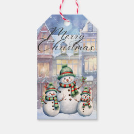 10 Vrolijk kerstcadeau Label Cadeaulabel