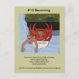 #10 wordt - door afhankelijke opkomst briefkaart