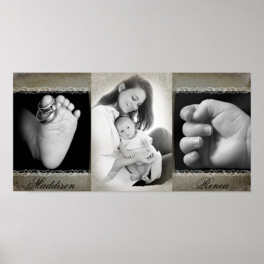 10 x20-inch Collage Montage-Antiek voor 10-sleuven Poster (Voorkant)