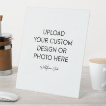 10" X 12" Plastic voetstuk standaard bord