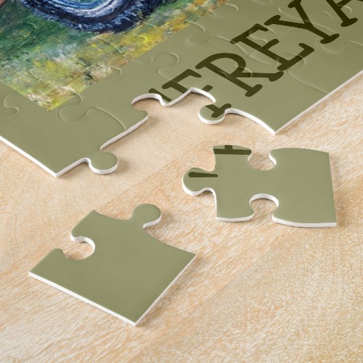 10 x 14-inch jokerpuzzel legpuzzel (Zijkant)