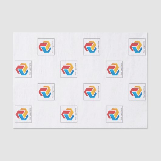 10 x 15-inch getransformeerd Logo - verticaal Tissuepapier (Voorkant)