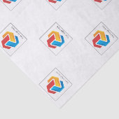 10 x 15-inch getransformeerd Logo - verticaal Tissuepapier (Detail)