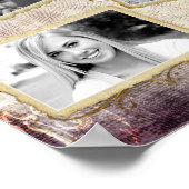 10 x 20 inch Collage Montage Fleur De Lis voor de  Poster (Hoek)