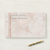  10 x 6 inch Post it notes roos gold (Op bureau)