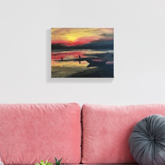 10"x 8"x .75"Uitgerekte Canvasdruk Canvas Afdruk (Insitu (Woonkamer))