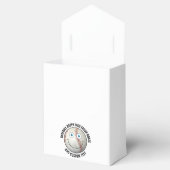 10 x Custom Baseball BLUE EYES Happy Face Bedankdoosjes (Geopend)