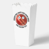 10 x Custom Cricket BLUE EYES Happy Face Popcorn Bedankdoosjes (Achterkant)