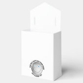 10 x Custom Golf Ball BLUE EYES Happy Face Bedankdoosjes (Geopend)