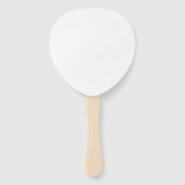 10 x Paddle Aangepaste Gepersonaliseerde Wedding H Handwaaier (Achterkant)