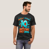 10 Year Old For Boys 10th Birthday Boy 10 Year Old T-shirt (Voorkant volledig)
