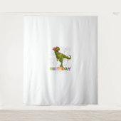 10 Year Old Gifts Kid 10th Birthday Boy Dinosaur R Wandkleed (Voorkant)