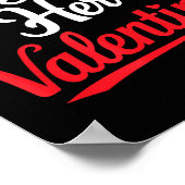 10 Years Her Valentine _ Anniversary Couples Valen Poster (Hoek)