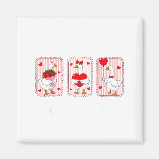 10 Years His Valentine _ Anniversary Couples Valen Magneet (Voorkant)