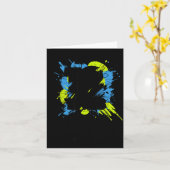 10 Years Of Being Awesome 10th Birthday Girl Boy D Kaart (Gele Bloem)