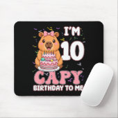 10 Years Old Capy Birthday To Me 10th Birthday Cap Muismat (Met muis)