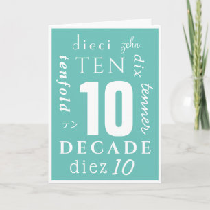 10 Years Sober Kaart