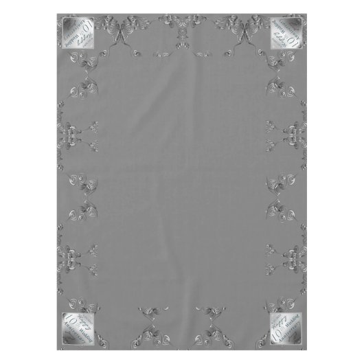 10de bruiloft herdenkingTablecloth Tafelkleed (Voorkant)