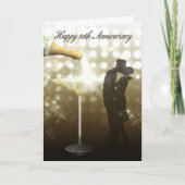 10de Jubileum - Champagne Kaart (Voorkant)