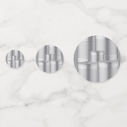 10de Jubileum van het Weddenschap, Tin Jubileum Confetti (Achterkanten)